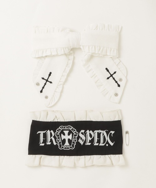 NOVESSEL(ノベセル)の「『TricuspidC/トライカスピッドシー』セーラーカラーZIPフーディー(パーカー・レディース・ブラック×ホワイト・S)」の3枚目の写真