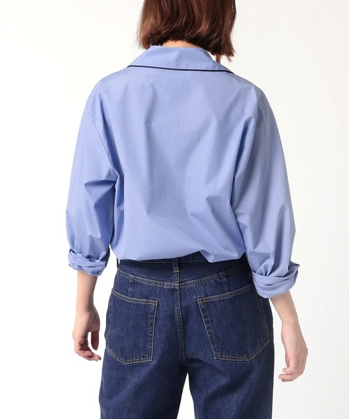 J.B. ATTIRE（ジェイビーアタイア）の「J.B. ATTIRE  SAINT-TROPEZ PAJAMA SHIRT（シャツ/ブラウス・レディース・ブルー・1）」の3枚目の写真