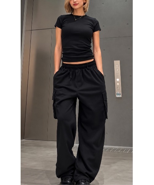 GAP(ギャップ)の「フレンチテリー バギー カーゴスウェットパンツ(スウェットパンツ・メンズ・ブラック/ダークブラウン/グレー・S/M/L/XL/XS)」の20枚目の写真