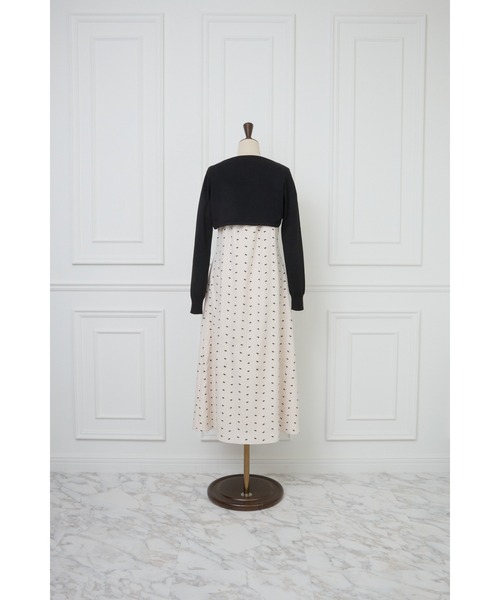MISTREASS（ミストレアス）の「Mini-Ribbon Camisole Dress & Bolero（テーラードジャケット・レディース・アイボリー/チャコールグレー・FREE）」の14枚目の写真