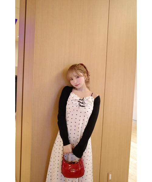 MISTREASS（ミストレアス）の「Mini-Ribbon Camisole Dress & Bolero（テーラードジャケット・レディース・アイボリー/チャコールグレー・FREE）」の22枚目の写真
