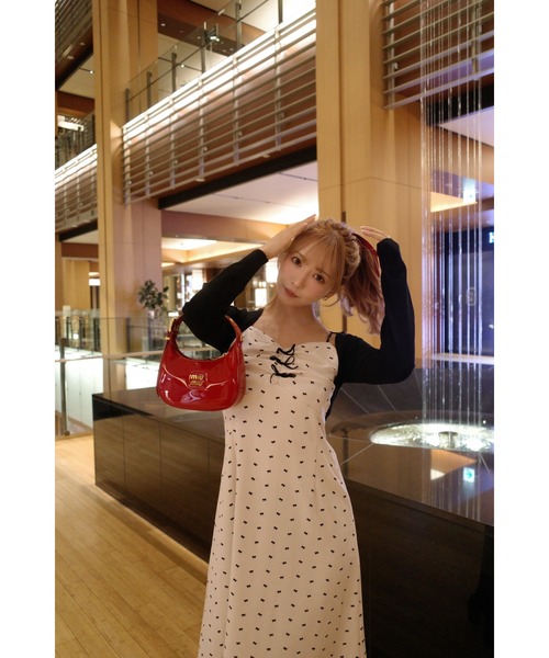 MISTREASS（ミストレアス）の「Mini-Ribbon Camisole Dress & Bolero（テーラードジャケット・レディース・アイボリー/チャコールグレー・FREE）」の17枚目の写真
