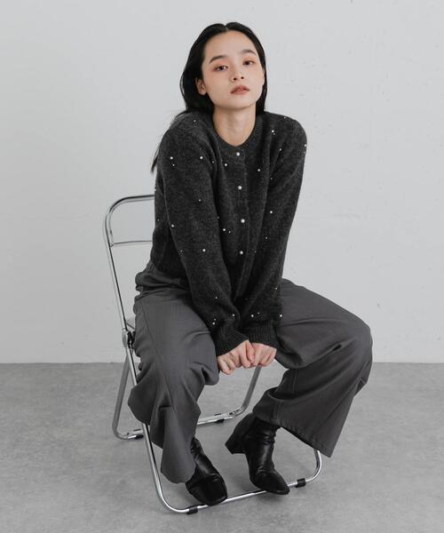 SENSE OF PLACE by URBAN RESEARCH(センスオブプレイスバイアーバンリサーチ)の「サイドタックカーブパンツ(その他パンツ・レディース・チャコールグレー/ブラウン・MEDIUM/SMALL)」の11枚目の写真