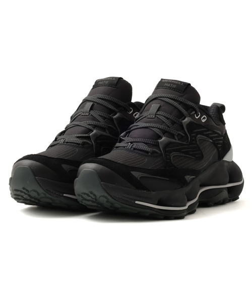 MERRELL(メレル)の「MERRELL SPEEDARC MATIS LTR WP / メレル スピードアーク マティス レザー WP(スニーカー・メンズ・ブラック・26.5cm/27.0cm/27.5cm/28.0cm)」の1枚目の写真