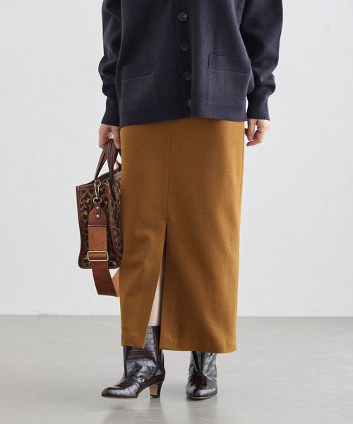 journal standard L'essage(ジャーナルスタンダードレサージュ)の「《追加》LUMINARY ウールスカート(スカート・レディース・ブラック/キャメル/イエロー・38/36)」の3枚目の写真