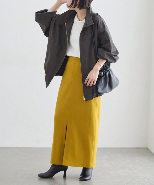 journal standard L'essage(ジャーナルスタンダードレサージュ)の「《追加》LUMINARY ウールスカート(スカート・レディース・ブラック/キャメル/イエロー・38/36)」の5枚目の写真