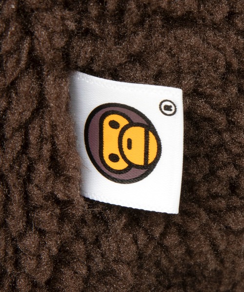 A BATHING APE(アベイシングエイプ)の「BABY MILO MEDIUM DAYPACK #4(バックパック/リュック・メンズ・ブラウン・FREE)」の5枚目の写真