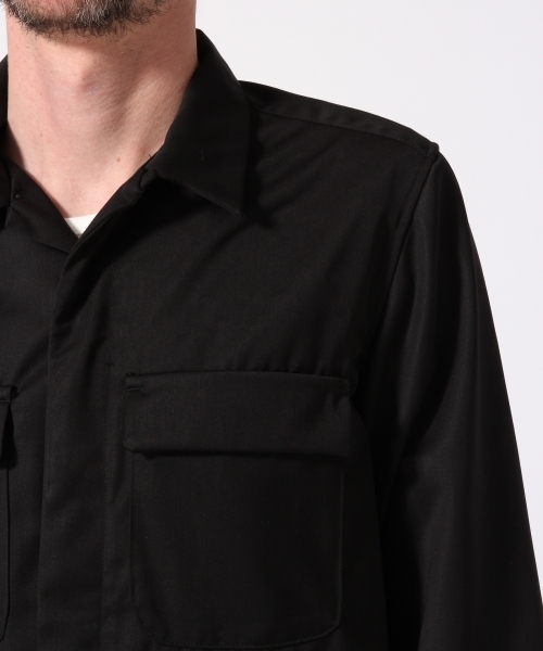 HARE（ハレ）の「カイキンシャツ(HARE)（シャツ/ブラウス・メンズ・ブラック/トップグレー・SMALL/MEDIUM）」の5枚目の写真