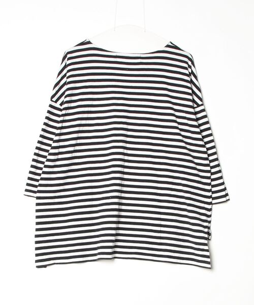 ブランド古着】ボーダー柄7分袖カットソー（Tシャツ/カットソー