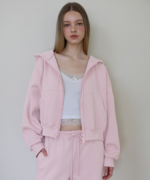 ROSEFRANTZ（ロゼフランツ）の「Rose Embroidery Wide Sweatpants [Pink]（スウェットパンツ・レディース・PINK・SMALL/MEDIUM/X-SMALL）」の3枚目の写真