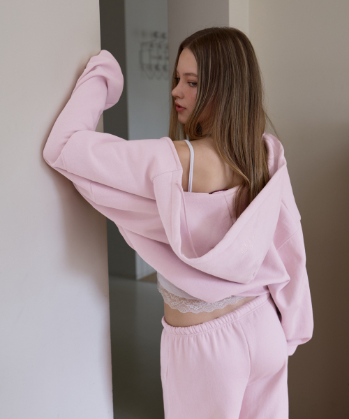 ROSEFRANTZ（ロゼフランツ）の「Rose Embroidery Wide Sweatpants [Pink]（スウェットパンツ・レディース・PINK・SMALL/MEDIUM/X-SMALL）」の10枚目の写真
