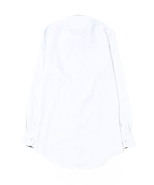 TOKYO SHIRTS(トウキョウシャツ)の「形態安定ノンアイロン ワイド 長袖ビジネスワイシャツ(大きいサイズ・長いサイズ)(ビジネスシャツ・メンズ・グレー・首回り39cm-裄丈88cm/首回り41cm-裄丈90cm/首回り42cm-裄丈90cm/首回り43cm-裄丈90cm/首回り45cm-裄丈82cm/首回り45cm-裄丈86cm/首回り45cm-裄丈90cm/首回り47cm-裄丈86cm/首回り47cm-裄丈90cm)」の7枚目の写真