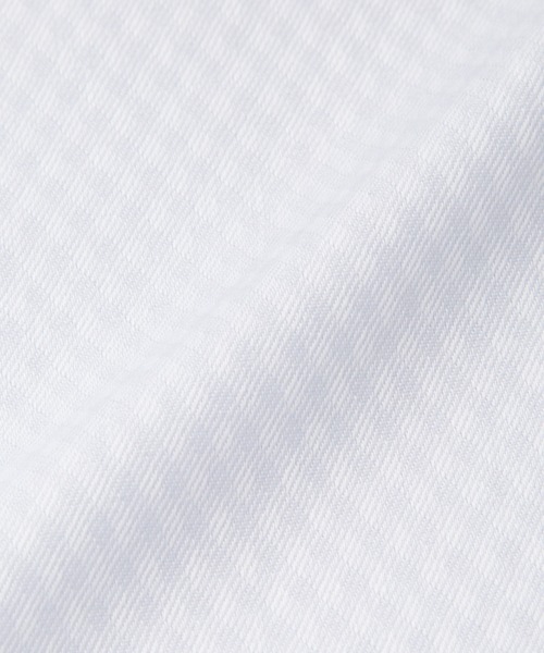 TOKYO SHIRTS(トウキョウシャツ)の「形態安定ノンアイロン ワイド 長袖ビジネスワイシャツ(大きいサイズ・長いサイズ)(ビジネスシャツ・メンズ・グレー・首回り39cm-裄丈88cm/首回り41cm-裄丈90cm/首回り42cm-裄丈90cm/首回り43cm-裄丈90cm/首回り45cm-裄丈82cm/首回り45cm-裄丈86cm/首回り45cm-裄丈90cm/首回り47cm-裄丈86cm/首回り47cm-裄丈90cm)」の5枚目の写真