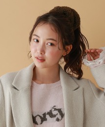 tiny tiny（ティニーティニー）の「ボア シュシュ [tiny tiny(ティニーティニー)]（シュシュ）」