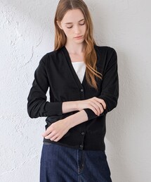 【WEB・一部店舗限定】リアプレーンニットカーディガン