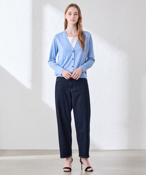 MACKINTOSH LONDON(マッキントッシュ ロンドン)の「【WEB・一部店舗限定】リアプレーンニットカーディガン(カーディガン/ボレロ・レディース・ブルー系その他2/ブラウン系その他2/ブラック/グレー系その他・38)」の10枚目の写真