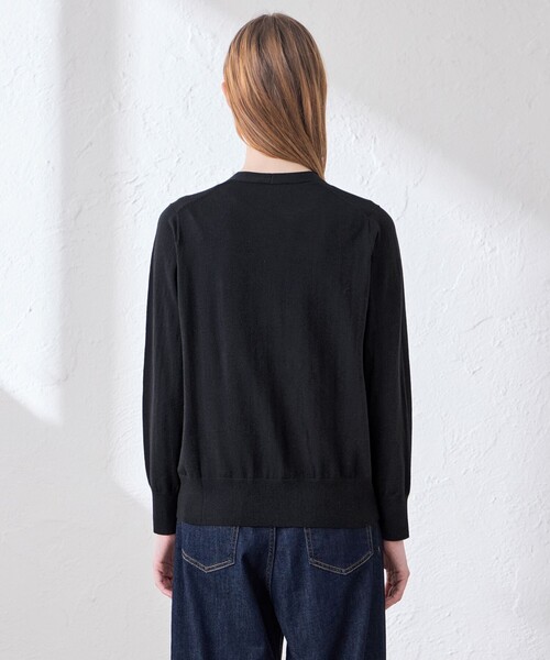 MACKINTOSH LONDON(マッキントッシュ ロンドン)の「【WEB・一部店舗限定】リアプレーンニットカーディガン(カーディガン/ボレロ・レディース・ブルー系その他2/ブラウン系その他2/ブラック/グレー系その他・38)」の14枚目の写真