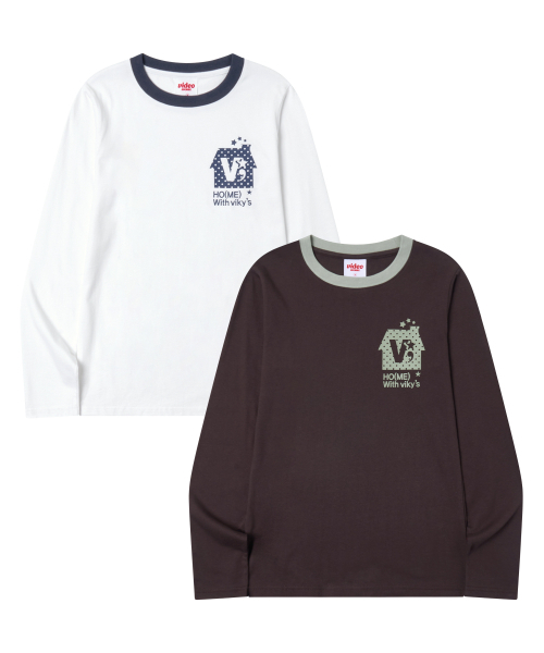 Video Jockey（ビデオジョッキー）の「HOUSE ロングスリーブTシャツ [ホワイト]（Tシャツ/カットソー・レディース・ホワイト・SMALL/MEDIUM）」の2枚目の写真