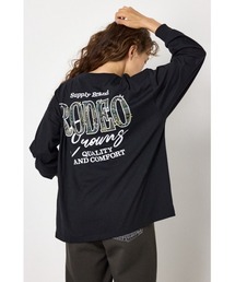 ホットフィットスタッズロゴロングTシャツ