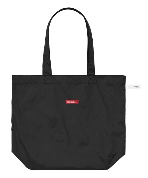 GRANDE FOOTBALL PRODUCTS(グランデフットボールプロダクツ)の「GRANDE.F.P刺繍.ナイロンリップトートバッグ(エコバッグ/サブバッグ・レディース・ホワイト/ブルー/ダークベージュ/ブラック/オレンジ/オリーブ/ネイビー・ONE SIZE)」の12枚目の写真