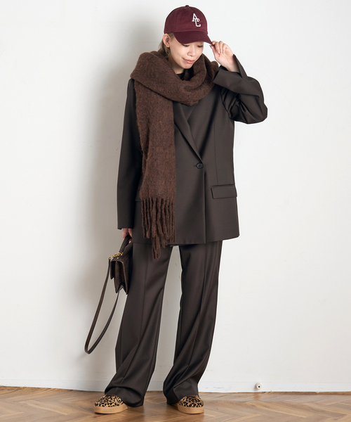 EVERYDAY I LIKE.(エヴリディアイライク)の「*Essential Jacket(テーラードジャケット・レディース・ブラック/ブラウン・36/38)」の5枚目の写真