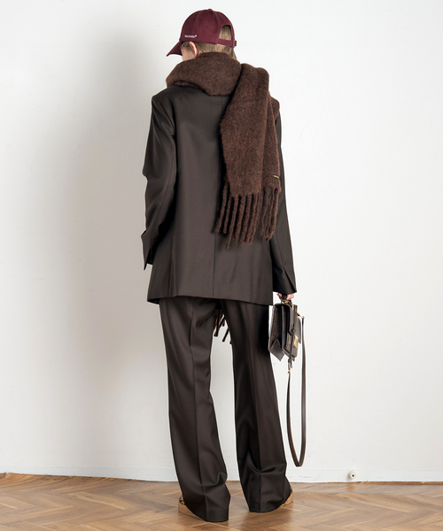 EVERYDAY I LIKE.(エヴリディアイライク)の「*Essential Jacket(テーラードジャケット・レディース・ブラック/ブラウン・36/38)」の7枚目の写真