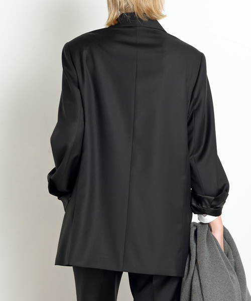 EVERYDAY I LIKE.(エヴリディアイライク)の「*Essential Jacket(テーラードジャケット・レディース・ブラック/ブラウン・36/38)」の12枚目の写真