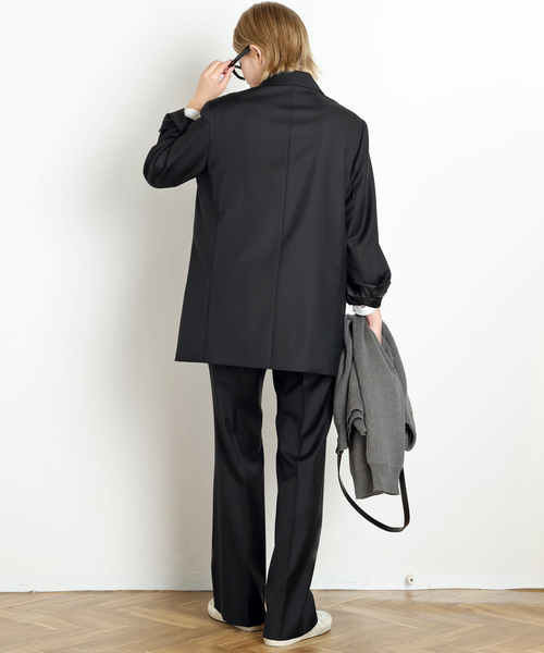 EVERYDAY I LIKE.(エヴリディアイライク)の「*Essential Jacket(テーラードジャケット・レディース・ブラック/ブラウン・36/38)」の15枚目の写真