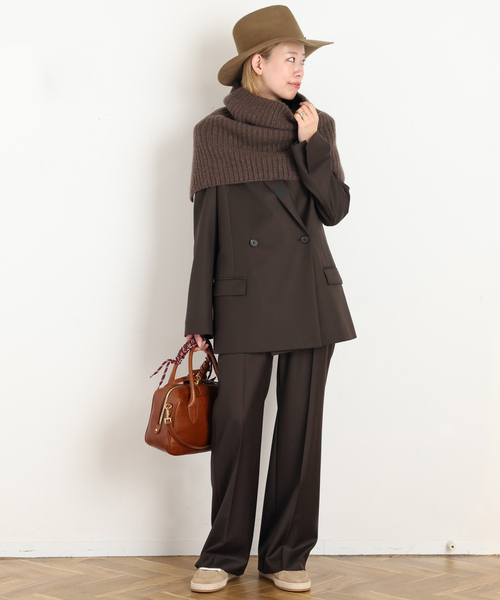 EVERYDAY I LIKE.(エヴリディアイライク)の「*Essential Jacket(テーラードジャケット・レディース・ブラック/ブラウン・36/38)」の19枚目の写真