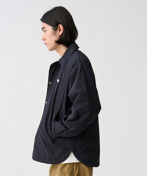 DANTON(ダントン)の「Men's Peach Taffeta Insulaition Coach Jacket(ダウンジャケット/コート・メンズ・ネイビー/オレンジ/チャコール/ベージュ・44/40/42/38)」の7枚目の写真