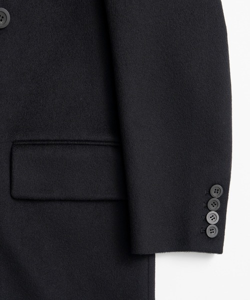 PRANK PROJECT(プランクプロジェクト)の「【2026Winter Pre-Order】カシミヤダブルブレストコート / Cashmere Double-Breasted Coat(ピーコート・レディース・ブラック・FREE)」の11枚目の写真