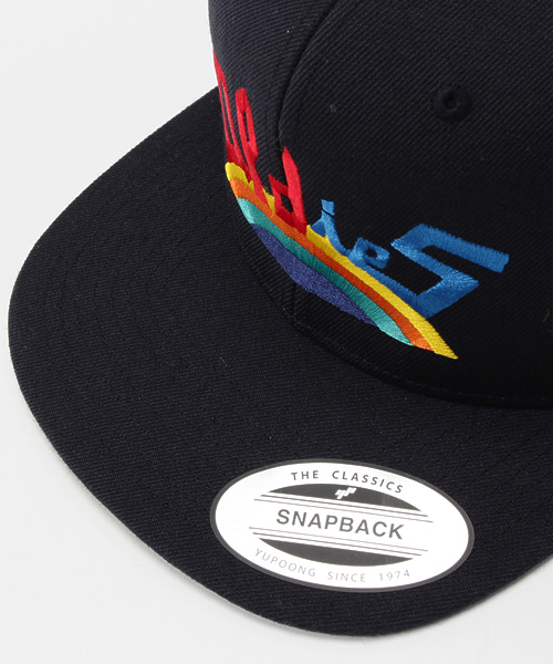 ALDIES(アールディーズ)の「Salsoul Cap レインボー 刺繍 キャップ(キャップ・メンズ・グリーン/バーガンディー/ブラック/カモフラージュ・FREE)」の10枚目の写真