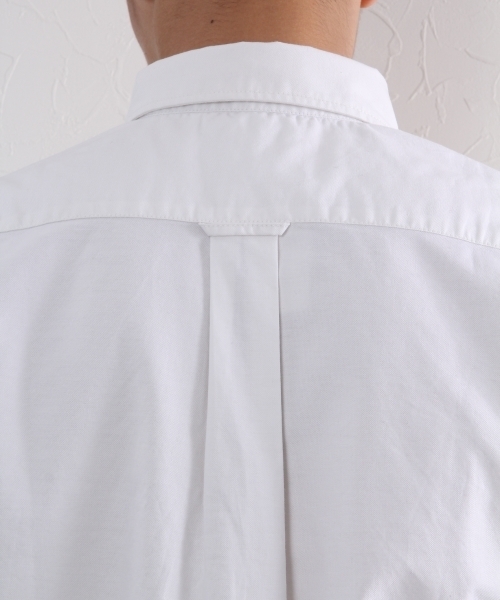 GLOBAL WORK(グローバルワーク)の「オックスフォードシャツ長袖/721403 (シャツ/ブラウス・メンズ・ベージュ/ネイビー/ホワイト/ワインレッド/カーキ/ライトブルー・SMALL/LARGE/MEDIUM/X-LARGE)」の14枚目の写真