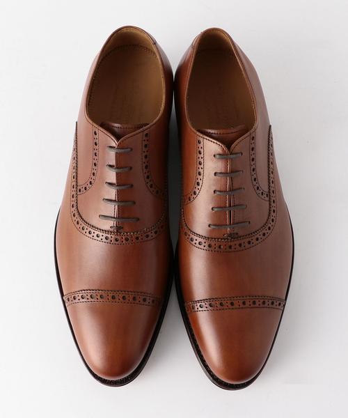 JALAN SRIWIJAYA（ジャランスリウァヤ）の「▲[ジャランスリウァヤ] JALAN SRIWIJAYA 5EYE クオーターブローグ（ドレスシューズ・メンズ・ブラウン/ブラック・6h/7h/8h/8/7）」の3枚目の写真