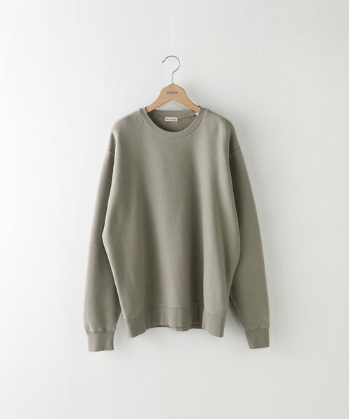 Steven Alan（スティーブンアラン）の「＜Steven Alan＞ REV/WV SWEAT CREW/ｽｳｪｯﾄ（スウェット・メンズ・グレー/ワインレッド/ネイビー・MEDIUM/SMALL/LARGE/X-LARGE）」の2枚目の写真