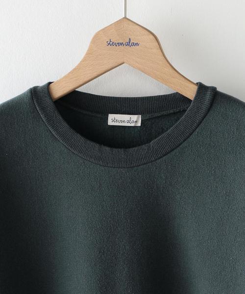 Steven Alan（スティーブンアラン）の「＜Steven Alan＞ REV/WV SWEAT CREW/ｽｳｪｯﾄ（スウェット・メンズ・グレー/ワインレッド/ネイビー・MEDIUM/SMALL/LARGE/X-LARGE）」の5枚目の写真