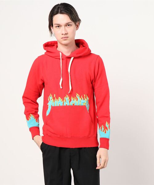 Thrasher Fire Parka スラッシャーファイヤーパーカー パーカー Aldies アールディーズ のファッション通販 Zozotown