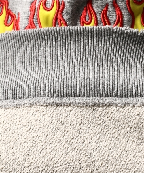 ALDIES（アールディーズ）の「THRASHER Fire Parka スラッシャーファイヤーパーカー（パーカー・メンズ・グレー/レッド/ブラック・X-LARGE/SMALL/LARGE/MEDIUM）」の11枚目の写真