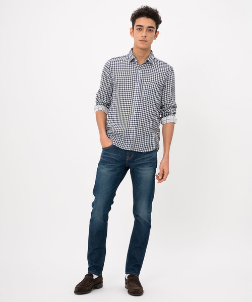 YANUK（ヤヌーク）の「YANUK MEN'S ギンガムチェック ダブル