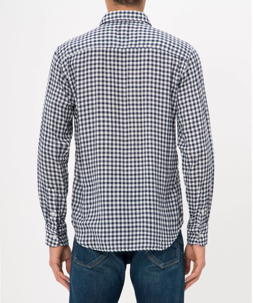 ヤヌーク-YANUK-チェックシャツ サイズS YANUK（ヤヌーク）の「YANUK MEN'S ギンガムチェック ダブル
