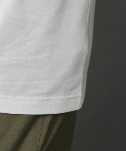 niko and...（ニコアンド）の「<NUMERALS>パッケージクルーネックTシャツ【niko and ...】（Tシャツ/カットソー・メンズ・グレー/ブラック/ホワイト・MEDIUM/LARGE/SMALL）」の8枚目の写真