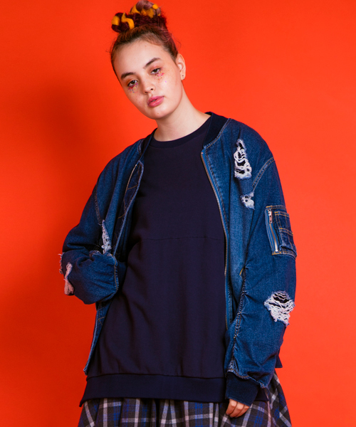 Candy Stripper（キャンディストリッパー）の「DAMAGE DENIM MA