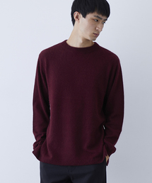 wjk black | 【wjk black】≪STUDIOUS限定≫ラクーンシャギークルーネックニット(ニット/セーター)