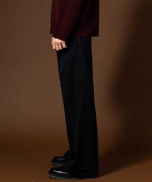 UNITED TOKYO（ユナイテッドトウキョウ）の「ウールバギースラックス（スラックス・メンズ・ベージュ/ネイビー・1/2/3）」の13枚目の写真