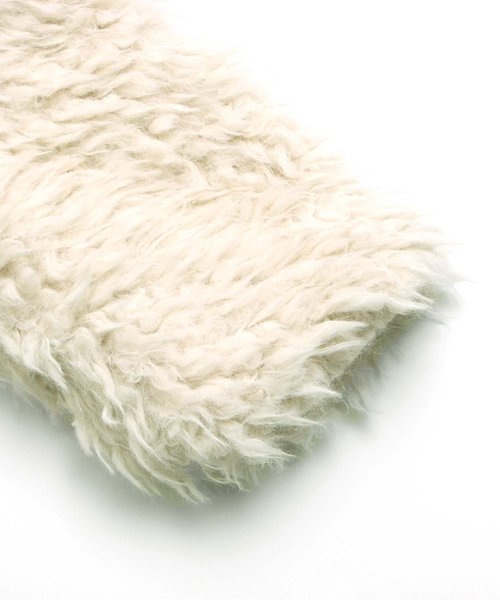 apres les cours（アプレレクール）の「ループカーディガン（カーディガン/ボレロ・キッズ・レッド/オフホワイト・100/110/120/130/140/80/90）」の9枚目の写真