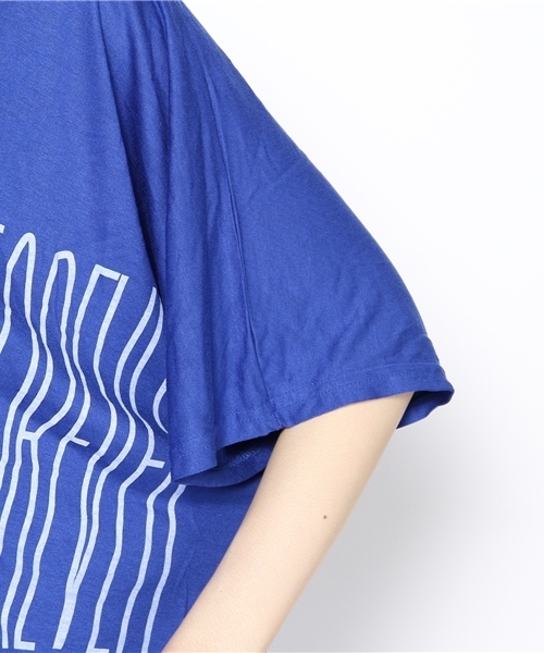 LOVE BOAT（ラブ・ボート）の「スクエアロゴS丈Tシャツ（Tシャツ/カットソー・レディース・ホワイト系/ブラック系/ブルー系/グリーン系2・FREE）」の8枚目の写真