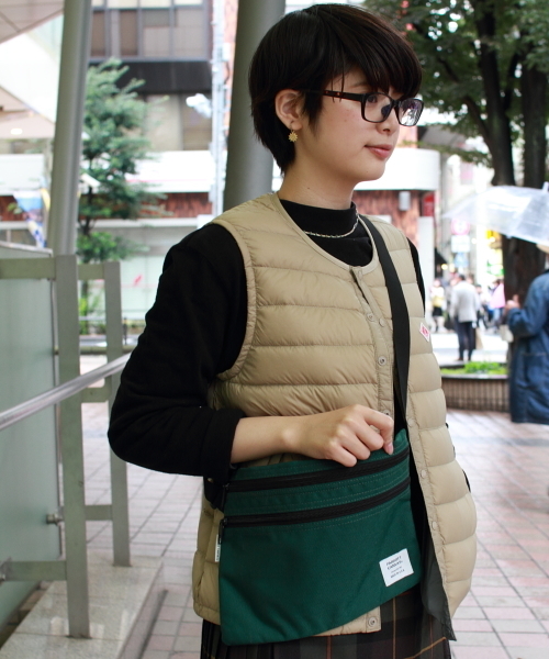 PARROTT CANVAS（パロットキャンバス）の「PARROTT CANVAS / パロットキャンバス　サコッシュ　 SACOSHE（ショルダーバッグ・メンズ・ブラック/カモフラージュ/グリーン/カーキブラウン/ネイビー/パープル・FREE）」の9枚目の写真