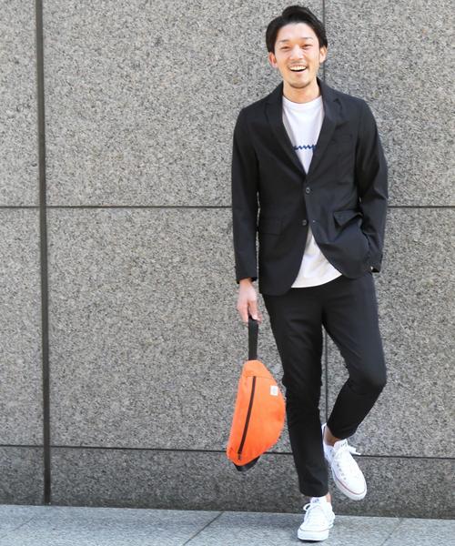 coen（コーエン）の「キャンバスボディバッグ（ボディバッグ/ウエストポーチ・メンズ・ブラック/ベージュ/オレンジ・FREE）」の11枚目の写真