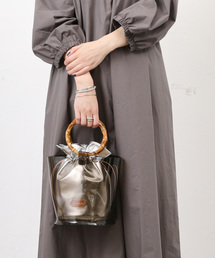 PAPILLONNER | 再入荷!!!バンブーバケツトート(ショルダーバッグ)