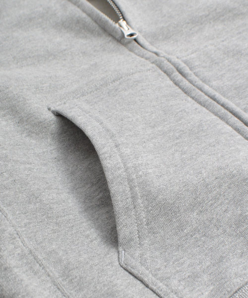 ROOPTOKYO(ループトウキョウ)の「ROOPTOKYO×TES 別注 ジップ パーカー(パーカー・メンズ・ホワイト/グレー・S/M/L)」の17枚目の写真